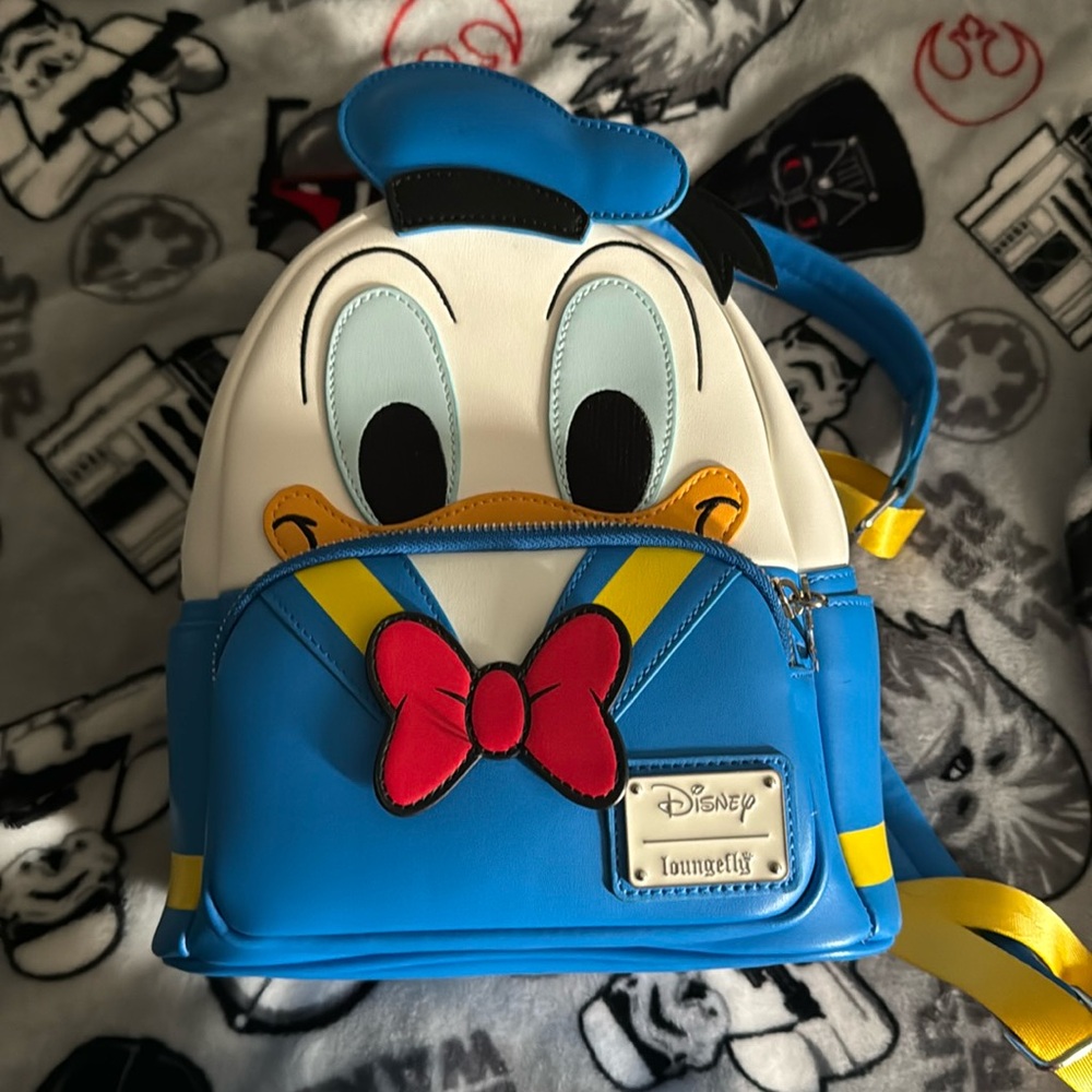 Disney Donald Duck Cosplay Loungefly Mini Backpack